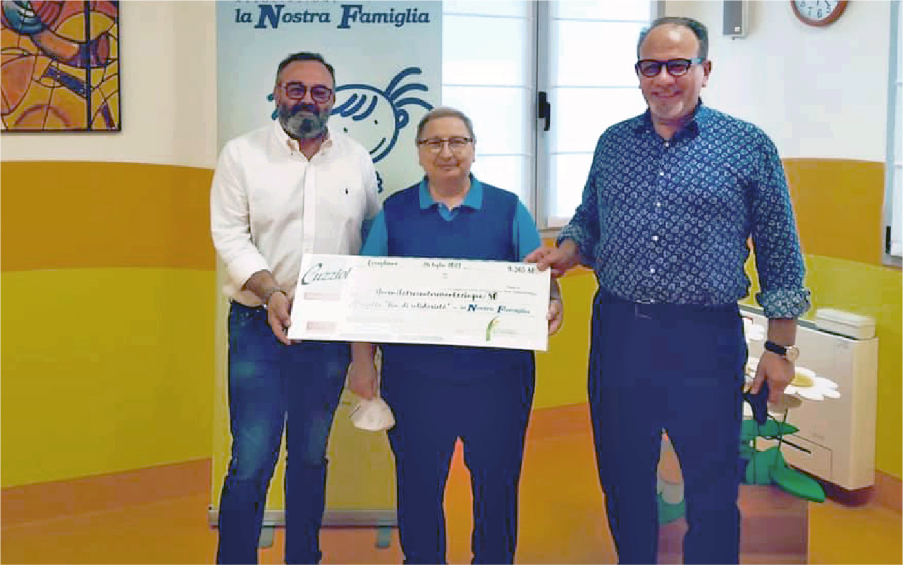 FdC dona “Km di solidarietà” a la nostra famiglia